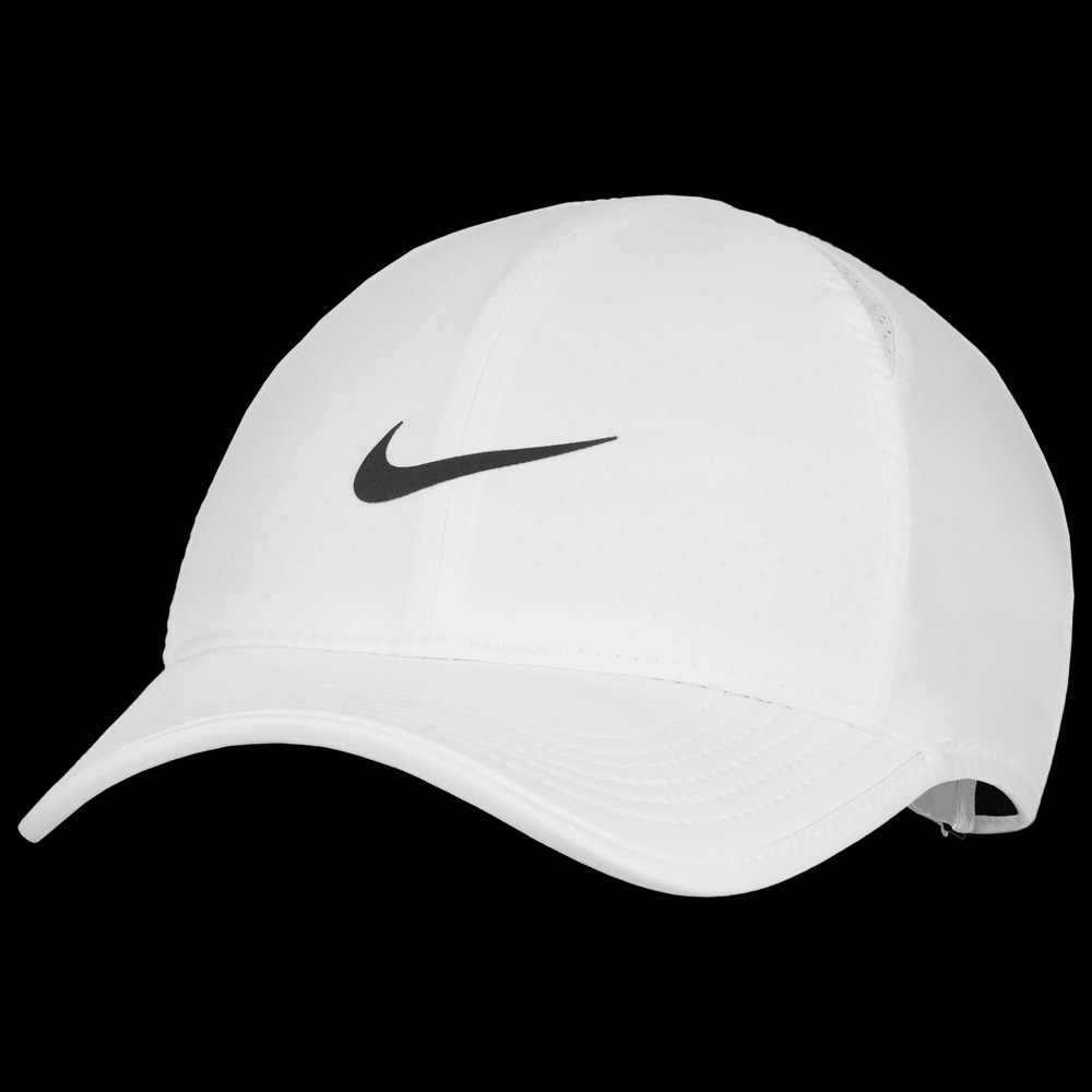 NIKE CLUB  UNISEX ADJUSTABLE HAT - M/L (WHITE)